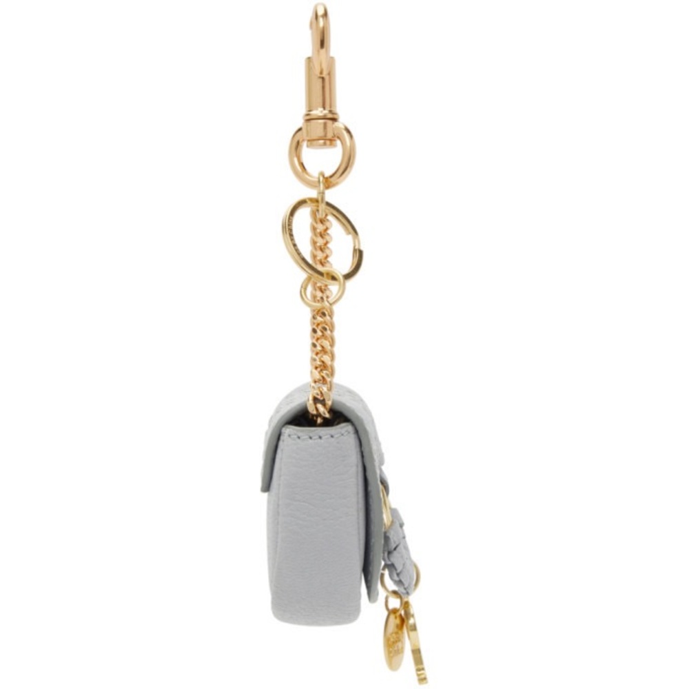 SEE BY CHLOE Hana Coin Purse Grey Leather - Picture 9 of 15